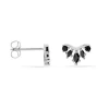 Boucles D'oreilles Puces Calixa Argent Blanc Oxyde De Zirconium