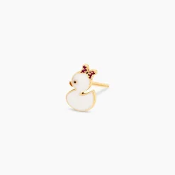 Boucles D'Oreilles Puces Desislav Or Jaune
