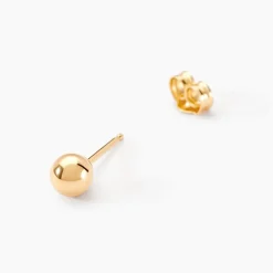 Boucles D'oreilles Puces Fidelia Or Jaune