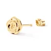 Boucles D'oreilles Puces Fioralba Plaqué Or Jaune