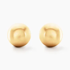 Boucles D'oreilles Puces Fidelia Boule Or Jaune