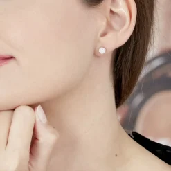 Boucles D'oreilles Puces Kate Or Jaune Diamant