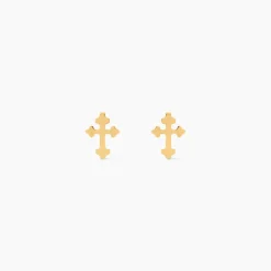 Boucles D'Oreilles Puces Lyndon Or Jaune