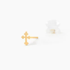 Boucles D'Oreilles Puces Lyndon Or Jaune