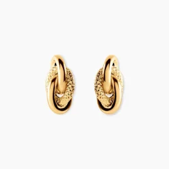 Boucles D'oreilles Puces Niko Or Jaune
