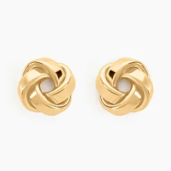 Boucles D'oreilles Puces Or Jaune Gauderique