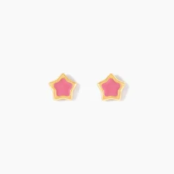 Boucles D'Oreilles Puces Taavi Or Jaune