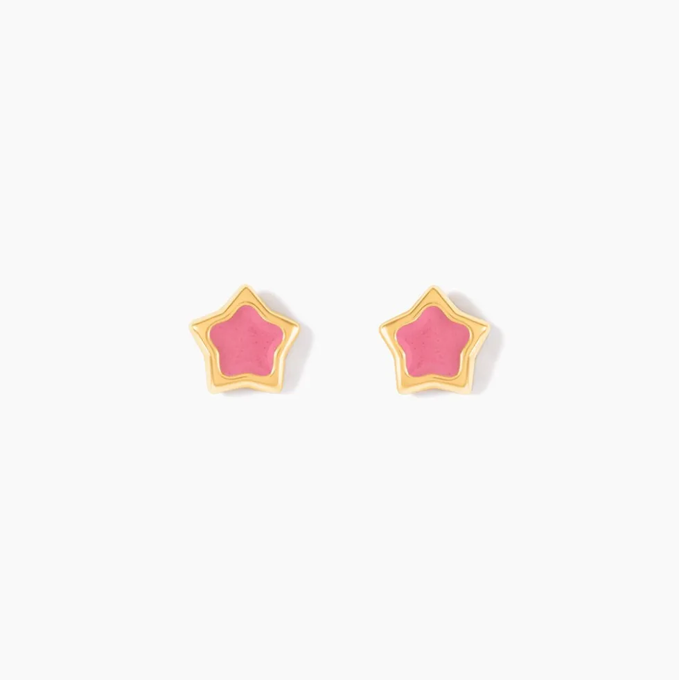 Boucles D'Oreilles Puces Taavi Or Jaune