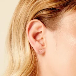 Boucles D'Oreilles Puces Taavi Or Jaune