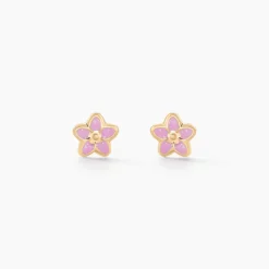 Boucles D'oreilles Puces Talyaa Or Jaune