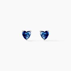 Boucles D'oreilles Kelvyn Argent Blanc Oxyde