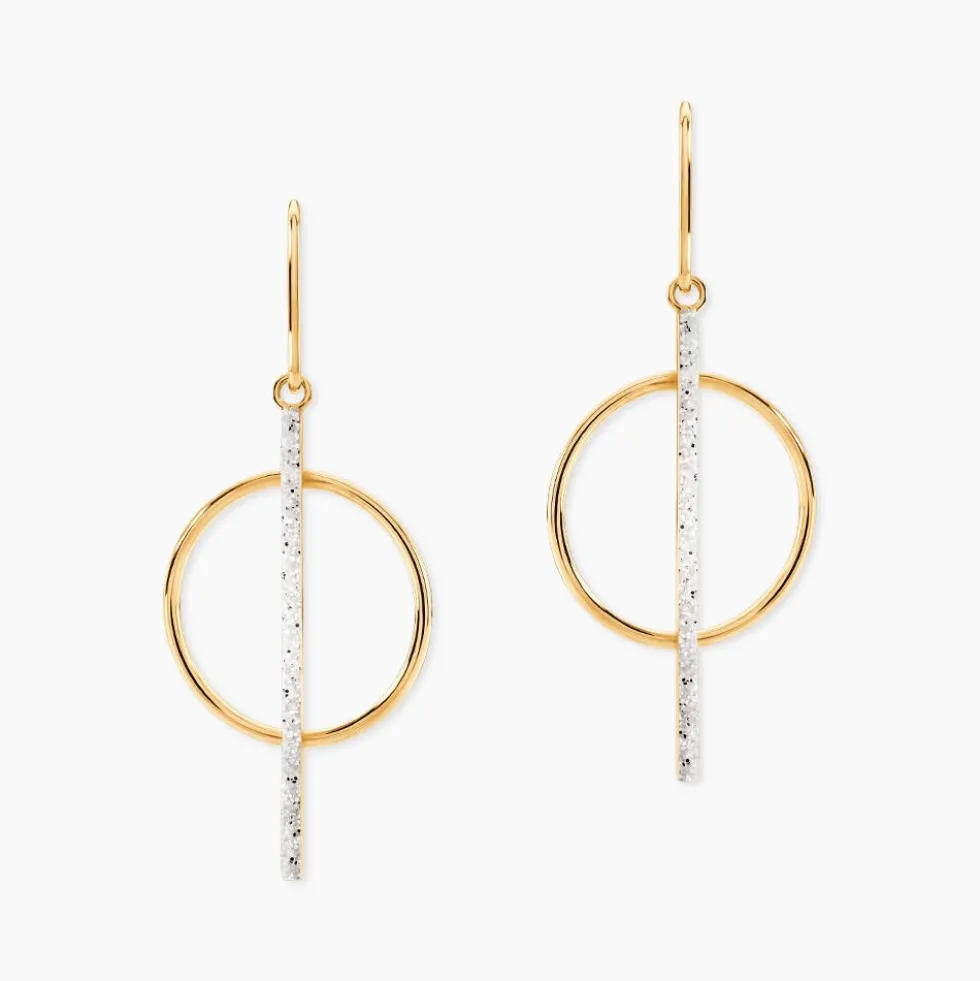 Boucles D'oreilles Pendantes Philberta Or Jaune