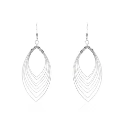 Boucles D'oreilles Pendantes Argent Katje