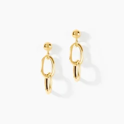 Boucles D'Oreilles Pendantes Dorrie Or Jaune