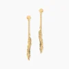 Boucles D'oreilles Pendantes Leeann Or Jaune