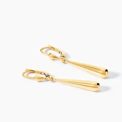 Boucles D'Oreilles Pendantes Botum Or Jaune