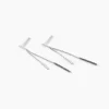 Boucles D'oreilles Pendantes Ainhoaa Or Blanc Diamant