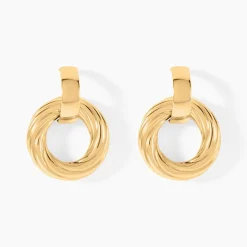 Boucles D'Oreilles Pendantes Jamesina Or Jaune