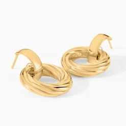 Boucles D'Oreilles Pendantes Jamesina Or Jaune