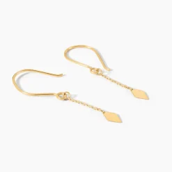 Boucles D'Oreilles Pendantes Linwood Or Jaune