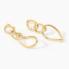 Boucles D'Oreilles Pendantes Edmondo Or Jaune