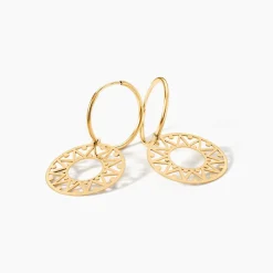 Boucles D'oreilles Pendantes Florent Or Jaune