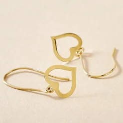 Boucles D'oreilles Pendantes Or Jaune