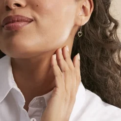 Boucles D'oreilles Pendantes Or Jaune