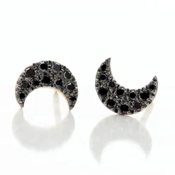 Boucles D'oreilles Puces Anne-marie Or Rose Diamant