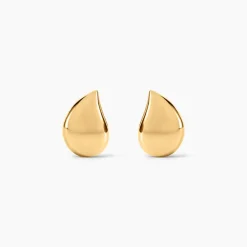 Boucles D'Oreilles Puces Aziz Or Jaune