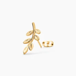 Boucles D'oreilles Puces Carla-rose Or Jaune