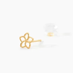 Boucles D'Oreilles Puces Daffodil Or Jaune