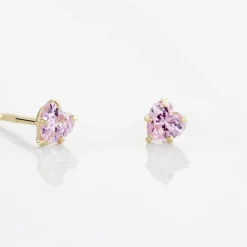 Boucles D'oreilles Puces Daria Or Jaune Oxyde