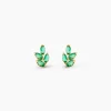 Boucles D'Oreilles Puces Declan Or Jaune Oxyde De Zirconium