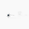 Boucles D'oreilles Puces Elfleda Or Jaune Oxyde De Zirconium