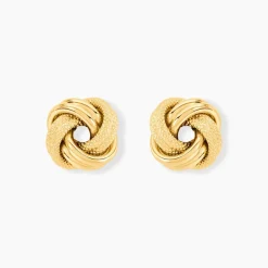 Boucles D'Oreilles Puces Gereon Or Jaune