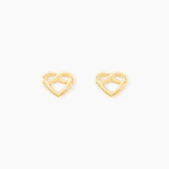 Boucles D'oreilles Puces Hartwin Or Jaune