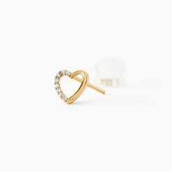 Boucles D'oreilles Puces Jakov Or Jaune