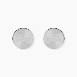 Boucles D'Oreilles Puces Lacoste Baseline Acier