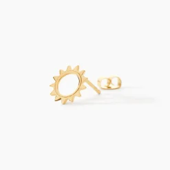 Boucles D'oreilles Puces Louki Or Jaune