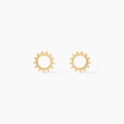 Boucles D'oreilles Puces Louki Or Jaune
