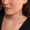 Boucles D'oreilles Puces Nyree Or Jaune Diamant