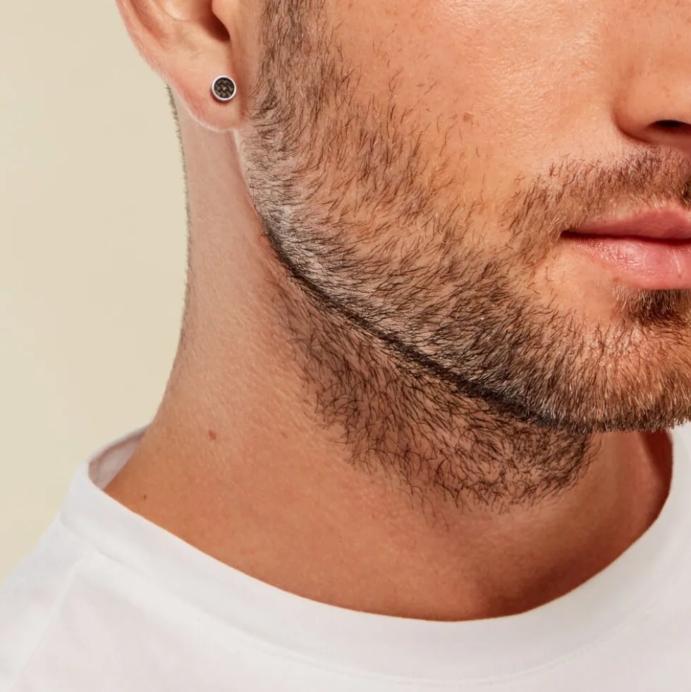 Boucles D'oreilles Puces Phebus Him Classique Acier Blanc