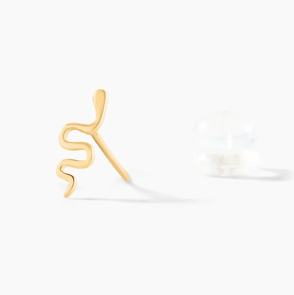 Boucles D'oreilles Puces Serafino Or Jaune