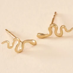 Boucles D'oreilles Puces Serafino Or Jaune