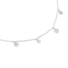 Boucles D'oreilles Puces Vao Argent Blanc