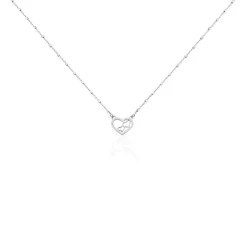 Boucles D'oreilles Puces Zale Argent Blanc