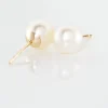 Boucles D'oreilles Suki Or Jaune Perle De Culture