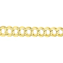 Bracelet Aaron Maille Fantaisie Or Jaune