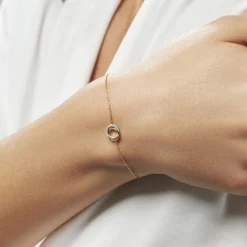 Bracelet Absolu Or Bicolore Diamant